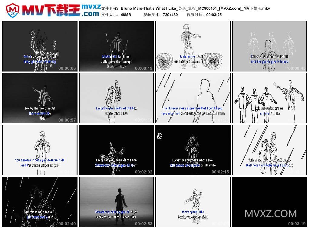 Bruno Mars-That's What I Like_英语_流行_MC900101